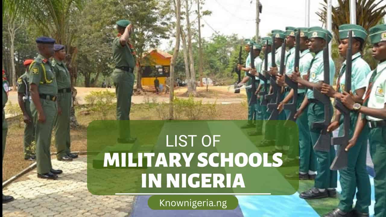 List Of Military Schools In Nigeria