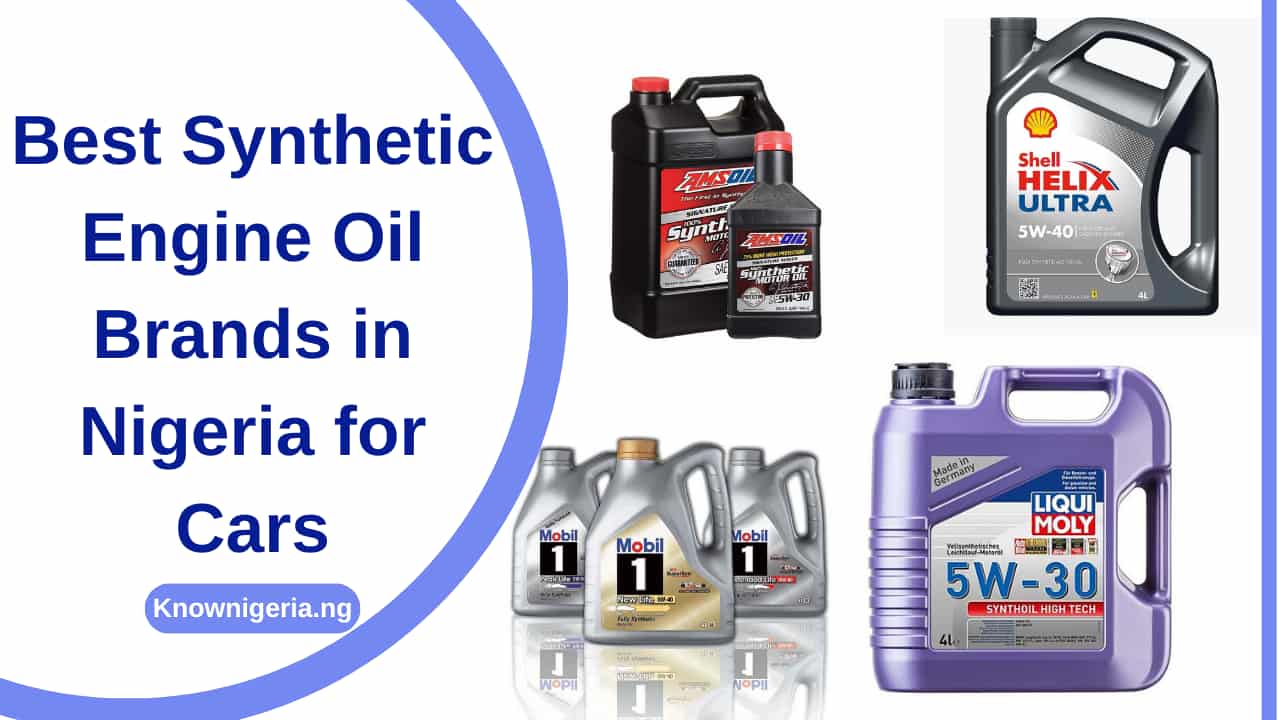 Synthetic Engine Oil Brands In Nigeria