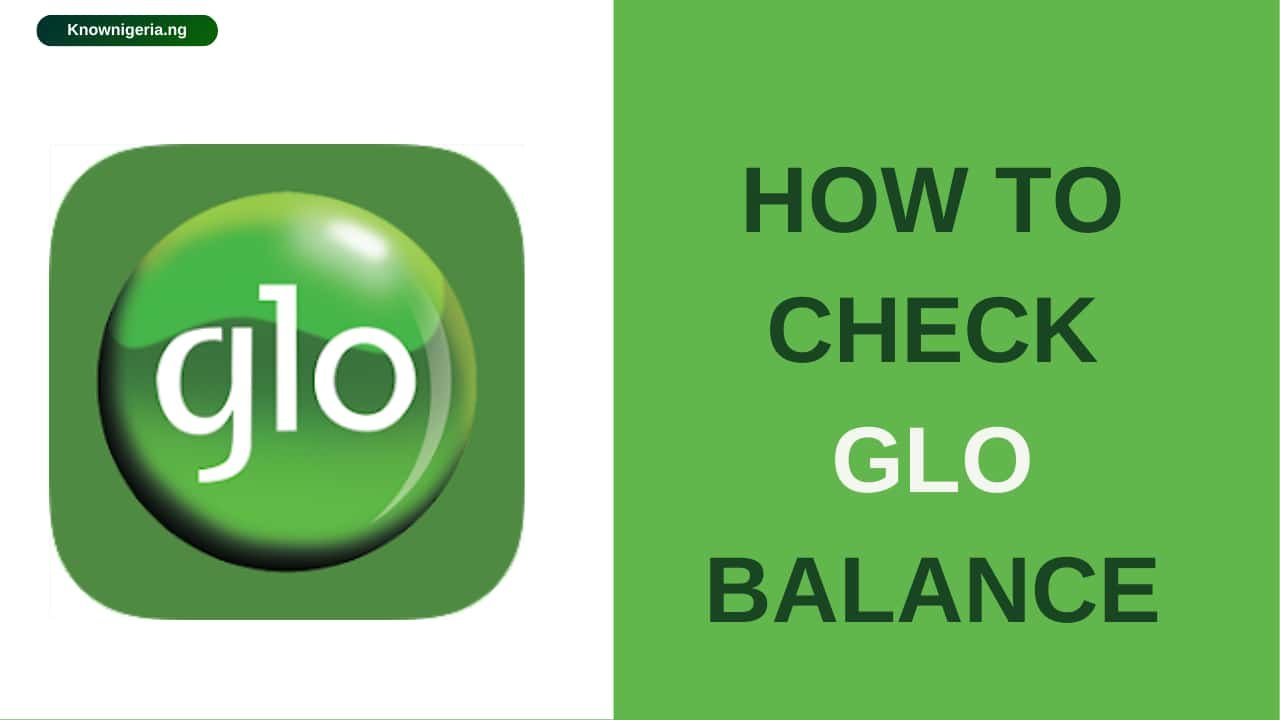 How to Check GLO Balance