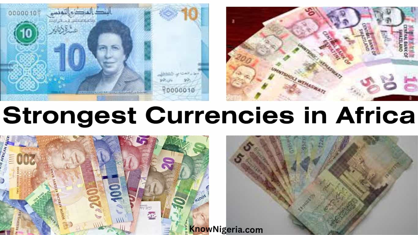 Strongest Currencies in Africa