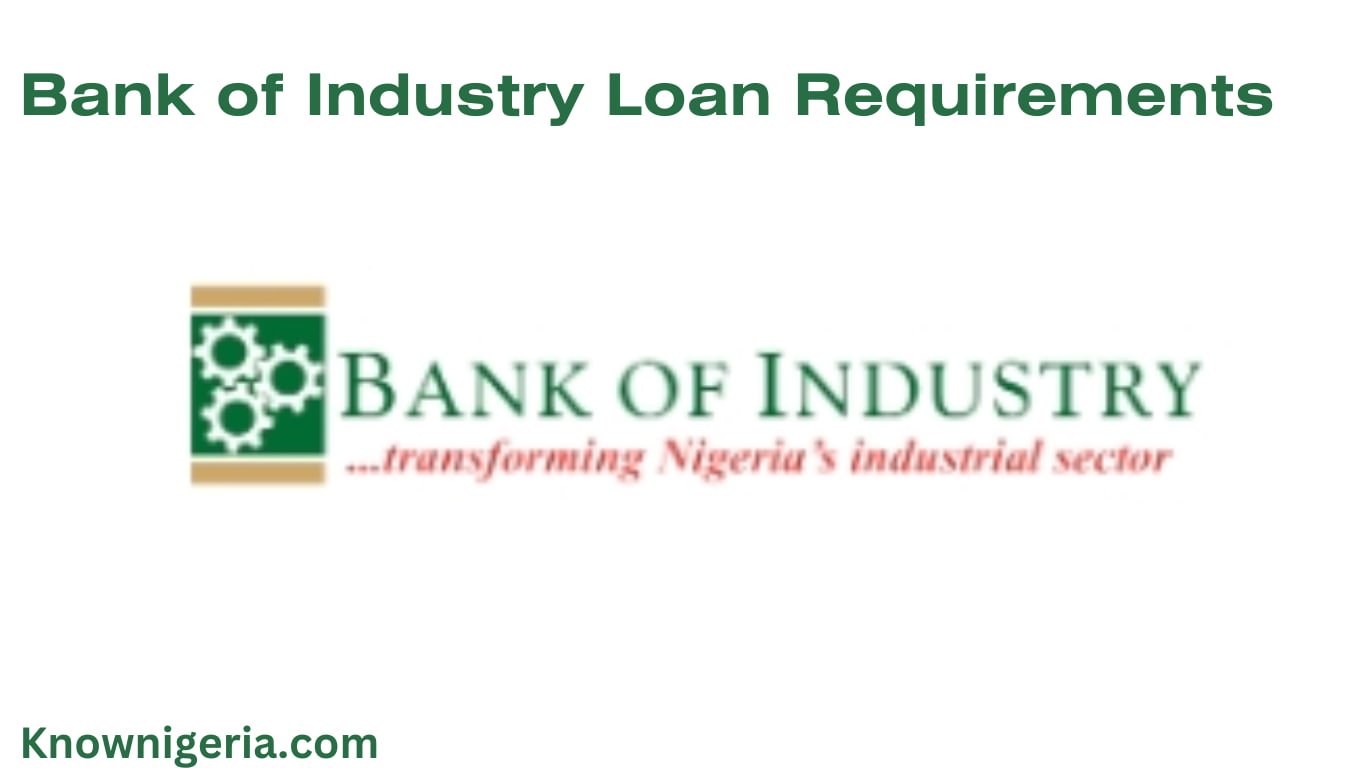 Bank of Industry Loan Requirements